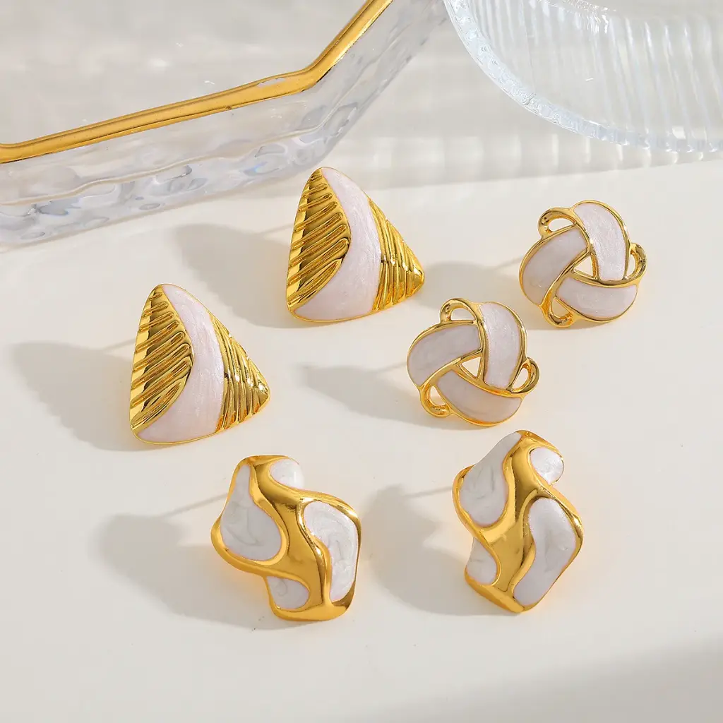 Geometric-Irregular-Stainless-Steel-Plated-18K-Gold-Earrings-Fashionable-Casual-Cute-Polished-Finish-For-Women-All-Seasons-1.webp
