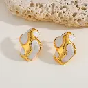 Geometric-Irregular-Stainless-Steel-Plated-18K-Gold-Earrings-Fashionable-Casual-Cute-Polished-Finish-For-Women-All-Seasons-3.webp