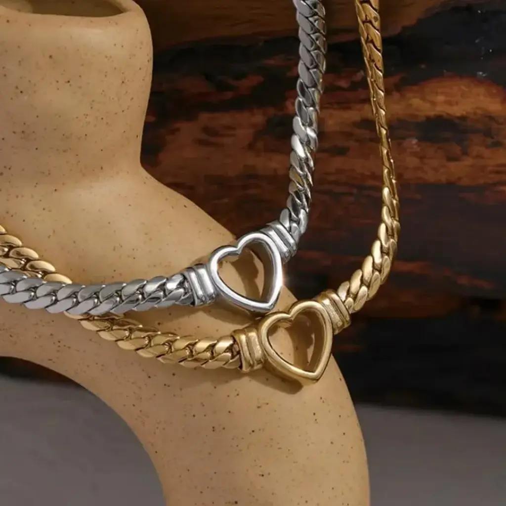 Wholesale-Jewelry-Casual-Cute-Romantic-Heart-Shape-304-Stainless-Steel-18K-Gold-Plated-Plating-Cuban-Link-Chain-Curb-Chain-Necklace-3.webp
