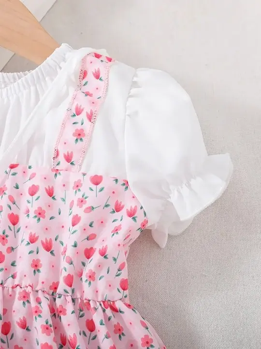 4e30f380-d005-4faa-bf5b-d66a41745b311710418405949BAESDFloralPrintFitFlareDress4.webp