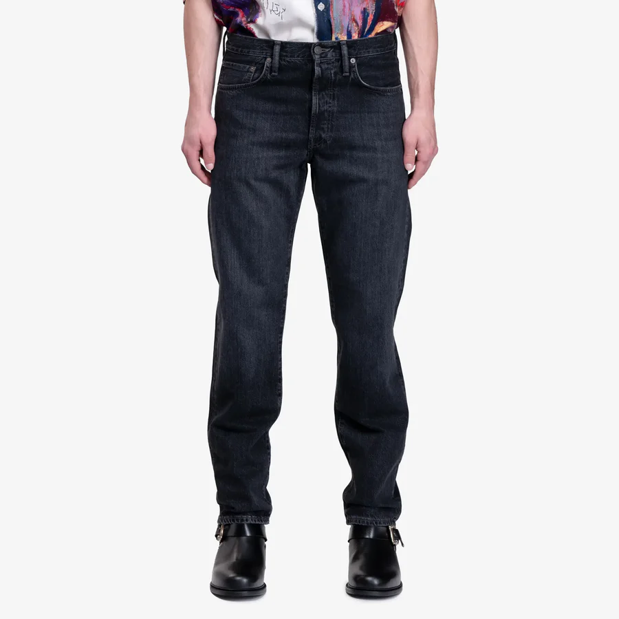 1996 Men Vintage Black Regular Fit Jeans