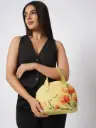 Women Floral Printed Bucket Satchel Casual Handbags