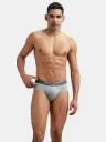 Pack Of 2 Super Combed Cotton Solid Brief with Ultrasoft Waistband