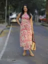 Floral Printed Straight Kurta With Palazzos