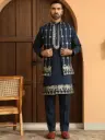 Men Ethnic Motifs Embroidered Regular Kurta with Trousers