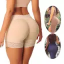 Women’s Solid Color Seamless Shaping Underwear with Waist Support