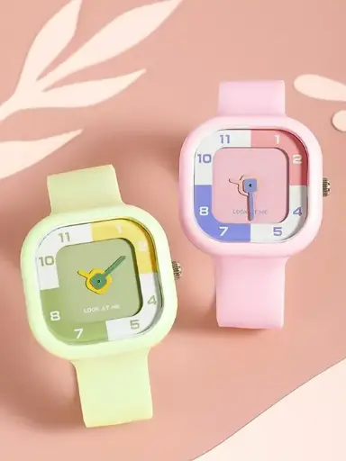 Unisex Kids Dial & Straps Analogue Watch 329 Green