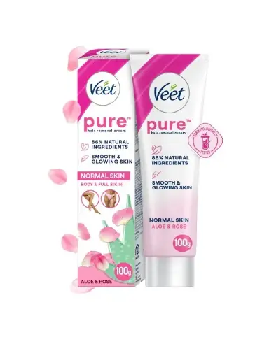 Pure Hair Removal Cream For Normal Skin - 100 G