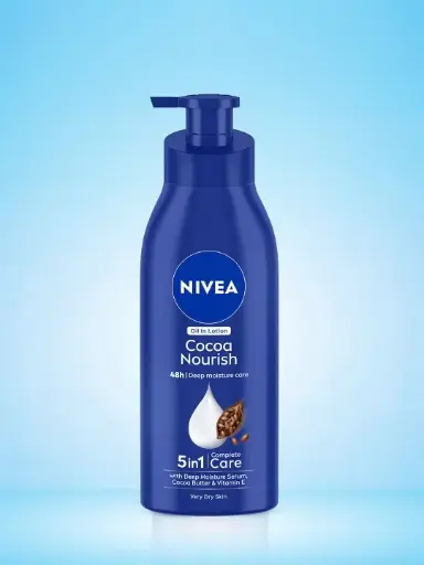 Unisex Cocoa Nourish 48h Deep Moisturising For Very Dry Skin Body Lotion 400 ML